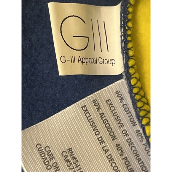 Los Angeles Rams Blue Full Zip Hoodie Men’s 4XL Starter NFL Sweatshirt - Picture 15 of 16